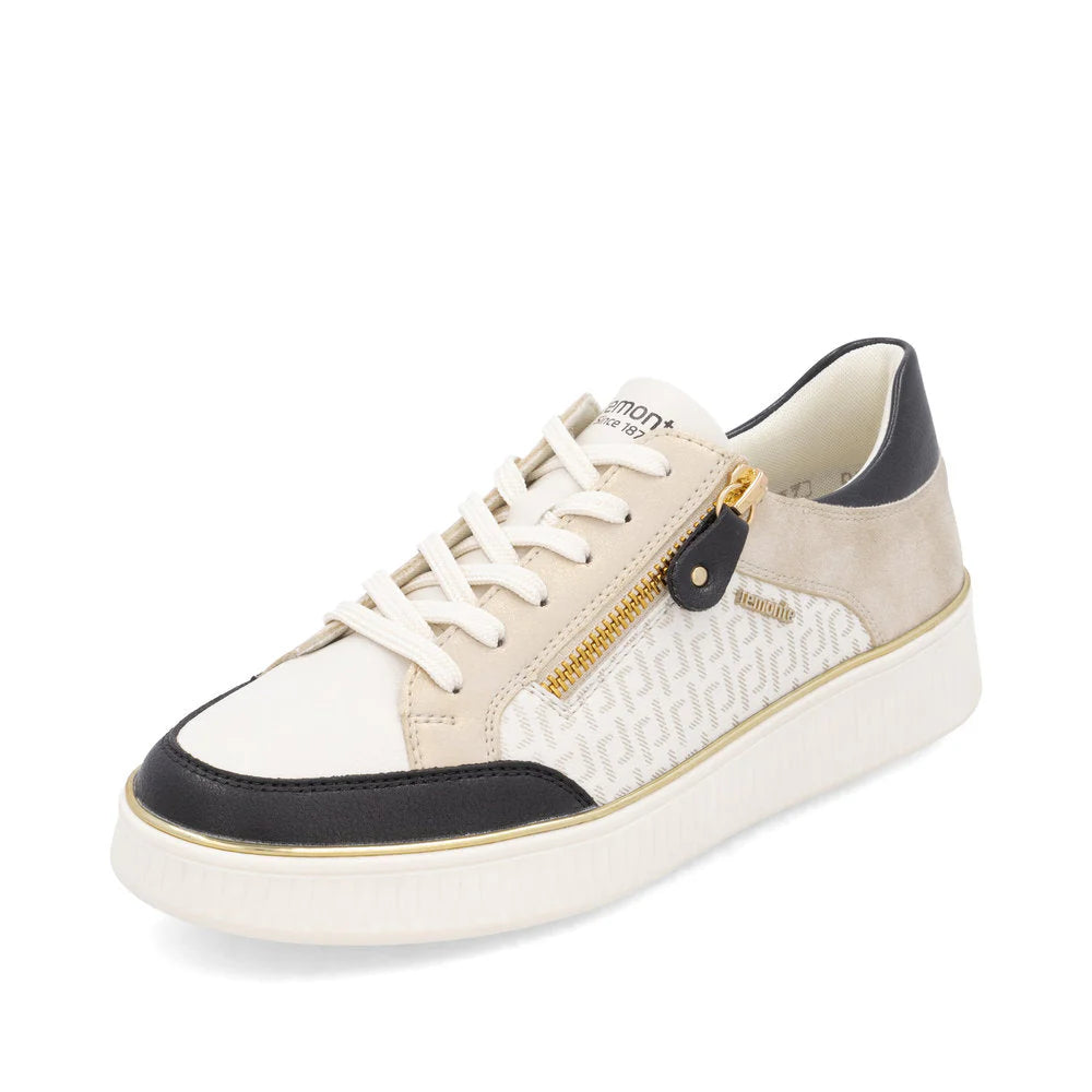 White Laced Remonte Sneaker