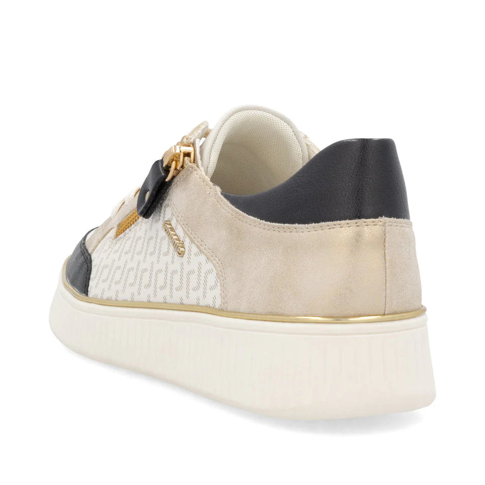 White Laced Remonte Sneaker