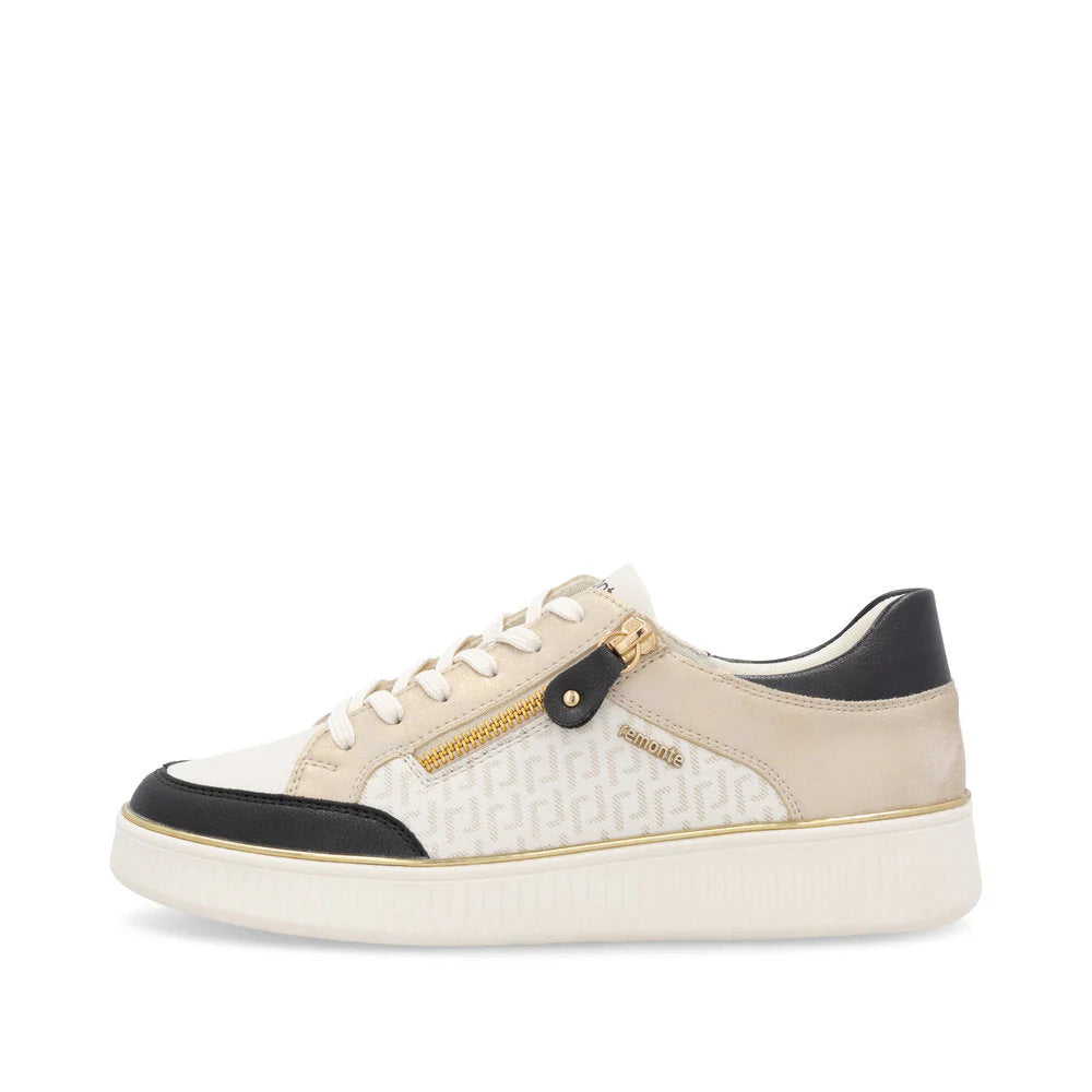 White Laced Remonte Sneaker