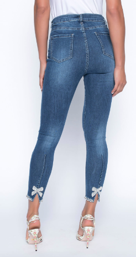 Pearl Bow Jeans