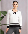 Off-White Bow Detail Knit