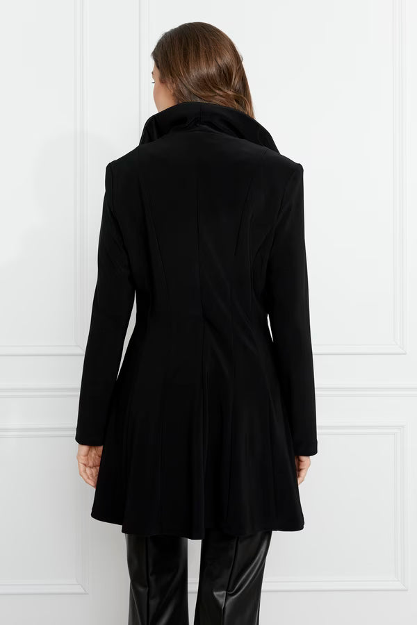 Shawl Collar Hip-length Blazer Style